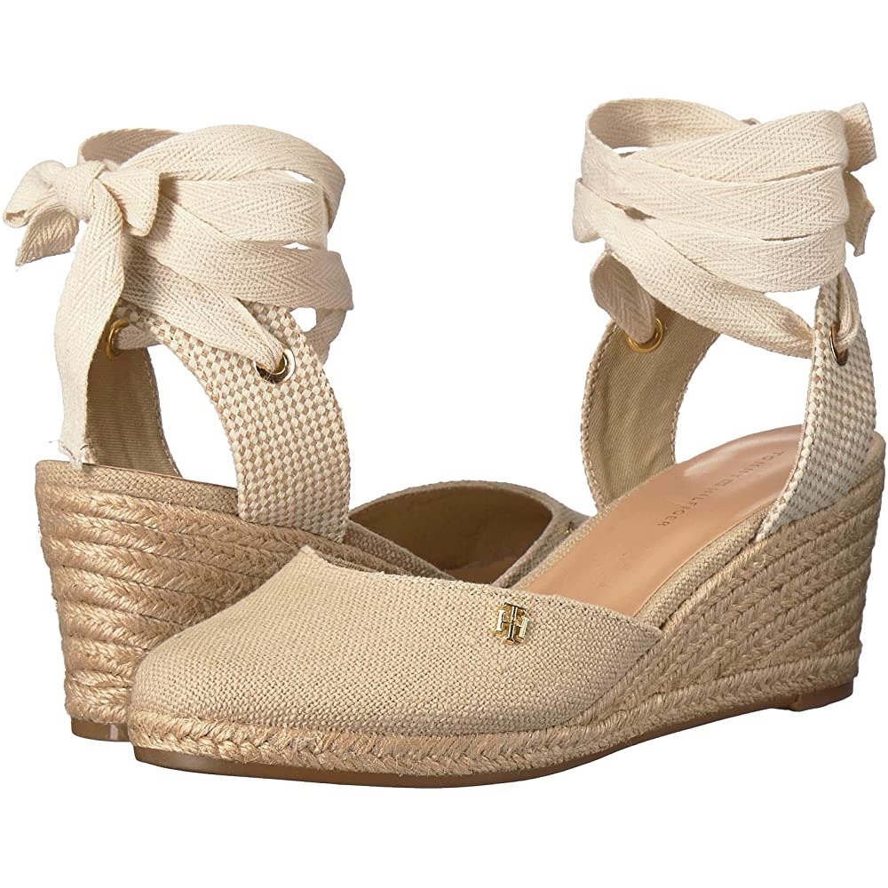 Tommy Hilfiger espadrilles Nowell beige wedges